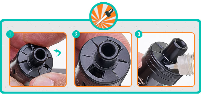 Remplissage du Nautilus GT 2 du Kit Zelos X80 Aspire